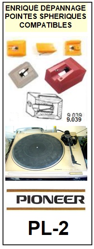 DUAL DN152E Diamant de remplacement pour de platine vinyle