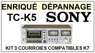 SONY-TCK5 TC-K5-COURROIES-ET-KITS-COURROIES-COMPATIBLES